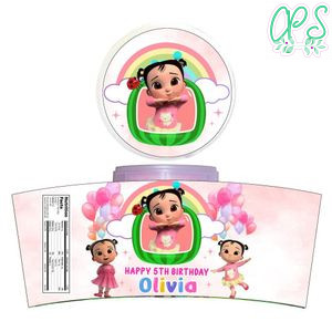 Cece Cocomelon Cotton Candy Label Template To Print At Home Instant Download