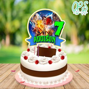 Goosebumps Cake Topper Template Printable Instant Download