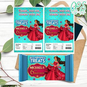 Elena of Avalor Rice Krispies Treats Template Printable Instant Download
