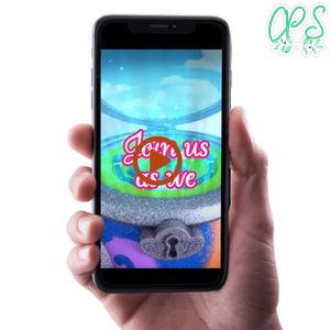 Dee and friends Birthday Video Invitation Digital Template Customizable Instant Download