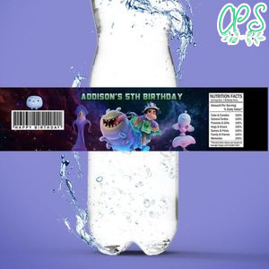 Elio 2025 Birthday Water Bottle Label Template To Print At Home Instant Download
