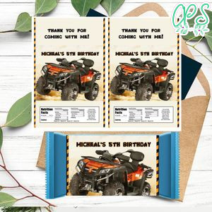 Four wheeler Rice Krispies Treats Template Printable Instant Download