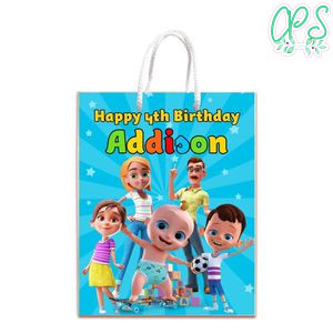 Looloo Kids Gift Bag Label Template Printable Instant Download