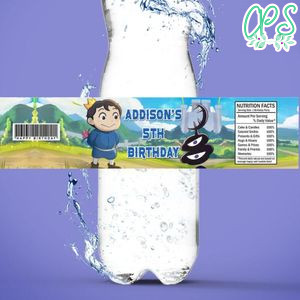 Ranking of king Birthday Water Bottle Label Template to Print at Home Instant Download