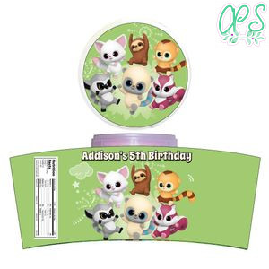 Yoohoo To The Rescue Cotton Candy Label Template To Print At Home Instant Download