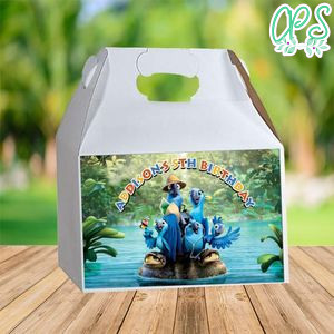 Rio Gable Box Digital File Printable Instant Download