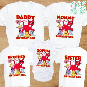 Clifford Family Birthday T-Shirt