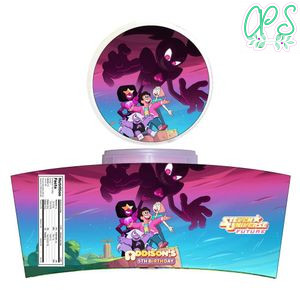 Steven Universe Movie Cotton Candy Label Template To Print At Home Instant Download