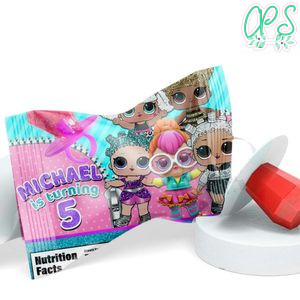 LOL dolls Ring Pop Birthday Labels Digital File Printable Instant Download