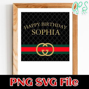 Women Birthday Backdrop Digital File Template Instant Download