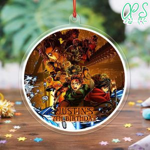 Demon Slayer: Kimetsu No Yaiba The Movie: Infinity Castle Acrylic Ornament Birthday Gift