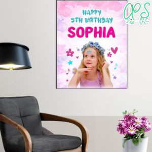Nastya Birthday Poster Digital File Printable Instant Download