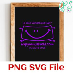 Hapywindshield Customer request PNG file template
