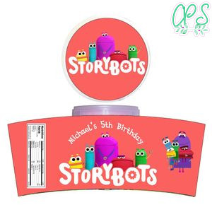 Storybots Cotton Candy Label Template To Print At Home Instant Download