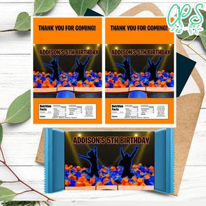 Sky zone Rice Krispies Treats Printable Instant Download