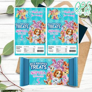 Princess palace pets Rice Krispies Treats Template Printable Instant Download