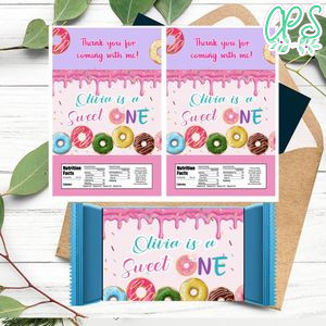 Sweet Doughnut Rice Krispies Treats Printable Instant Download