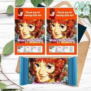 Paprika anime Rice Krispies Treats Printable Instant Download