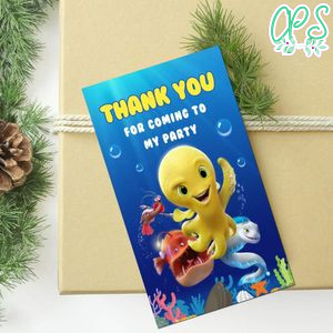 Deep Movie Thank You Tag Customizable Template To Print At Home Instant Download