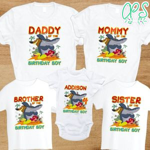 Zig & Sharko Family Birthday T-Shirt