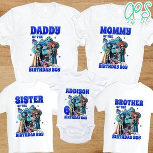 Teenage Kraken Family Birthday T-Shirt