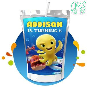 Deep movie Capri Sun Birthday Labels Digital File Printable Instant Download