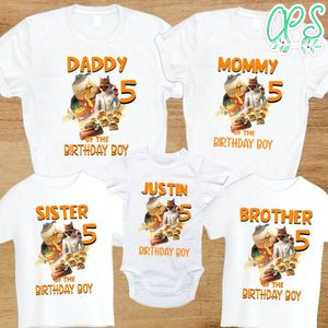 The Bad Guy Family Birthday Party T-Shirt