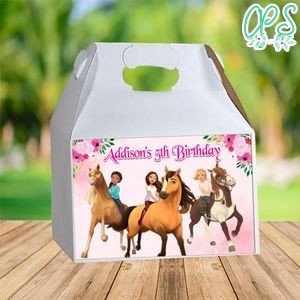 Spirit Riding Gable Box Digital File Printable Instant Download