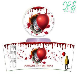 Pennywise Cotton Candy Label Template To Print At Home Instant Download