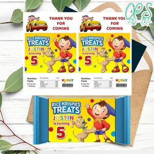 Noddy Rice Krispies Treats Template Printable Instant Download