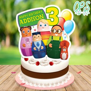 Higglytown heroes Birthday Cake Topper Template Printable Instant Download