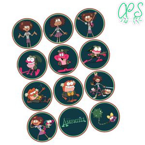 Amphibia Cupcake Toppers Template Printable Instant Download