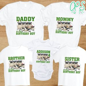 Shaun the Sheep Family Birthday Party T-Shirt