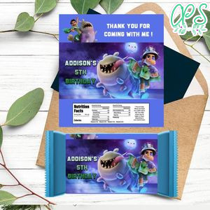 Elio 2025 Candy Bar Label Customizable Template Instant Download