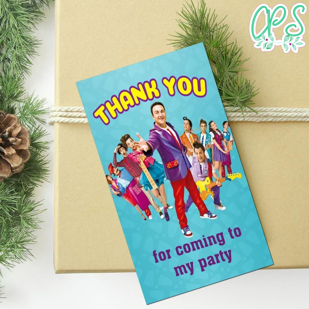 Junior Express Thank You Tag Customizable Template To Print At Home Instant Download
