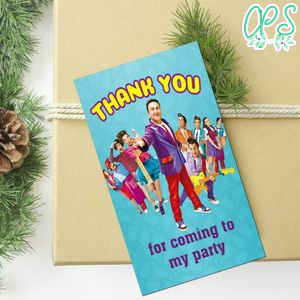 Junior Express Thank You Tag Customizable Template To Print At Home Instant Download