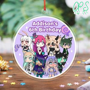 Gacha Life Acrylic Ornament Birthday Gift