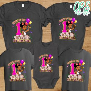 Gracie's Corner custom Photo Family Birthday Party T-Shirt
