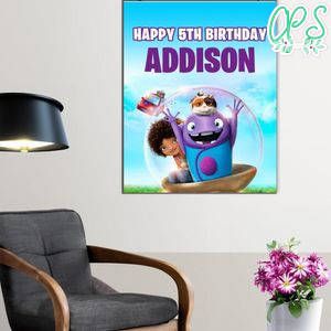 Boov Birthday Poster Digital File Printable Instant Download