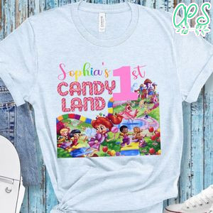 Candy Land Birthday Girl T-Shirt