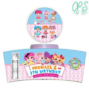 Lalaloopsy Cotton Candy Label Template To Print At Home Instant Download