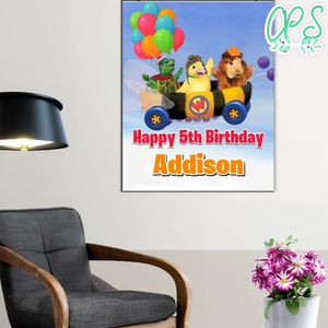 Wonder Pets Birthday Poster Digital File Printable Instant Download
