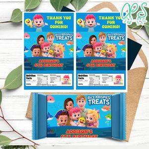Bebefinn Rice Krispies Treats Template Printable Instant Download