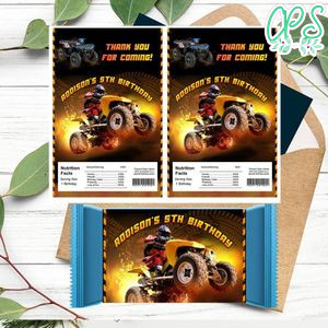 ATV Rice Krispies Treats Template Printable Instant Download