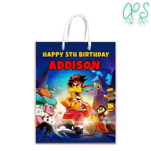 Monkie Kid Gift Bag Label Template Printable Instant Download