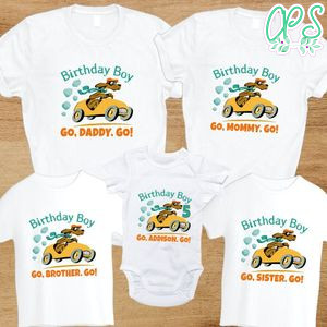 Noddy Family Birthday PNG file template