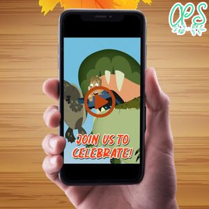 Wild Kratts Birthday Video Invitation Digital Template Customizable Instant Download