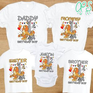 Lady And The Tramp Family Birthday Vacation PNG file template