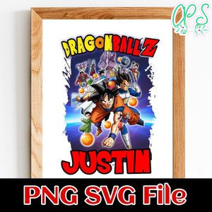 Dragon Ball Custom Name PNG file template