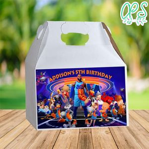 Space Jam 2 Gable Box Digital File Printable Instant Download